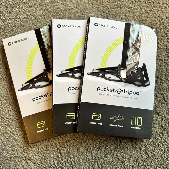 Geometrical Pocket Tripod ProV2  Lot of 3 - Picture 1 of 7